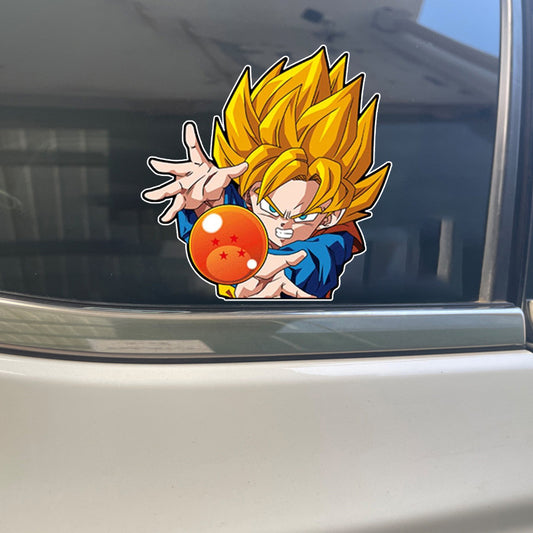 Dragon Ball Goten Sticker Anime store showcasing anime merch and collectibles.