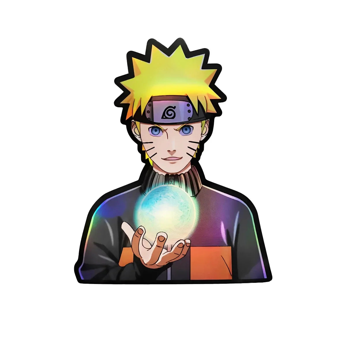 Naruto Rasengan Holographic Anime Sticker Anime store showcasing anime merch and collectibles.