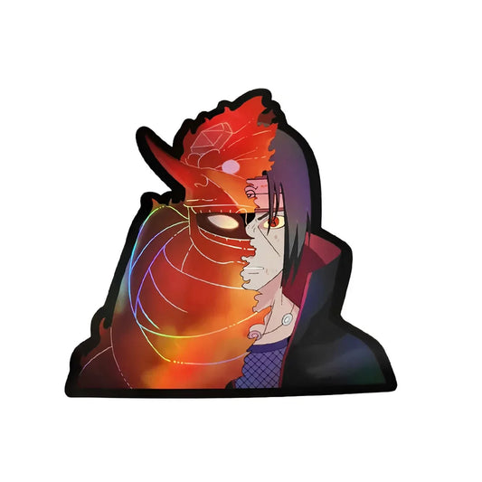 Itachi Susanoo Holographic Anime Sticker Anime store showcasing anime merch and collectibles.