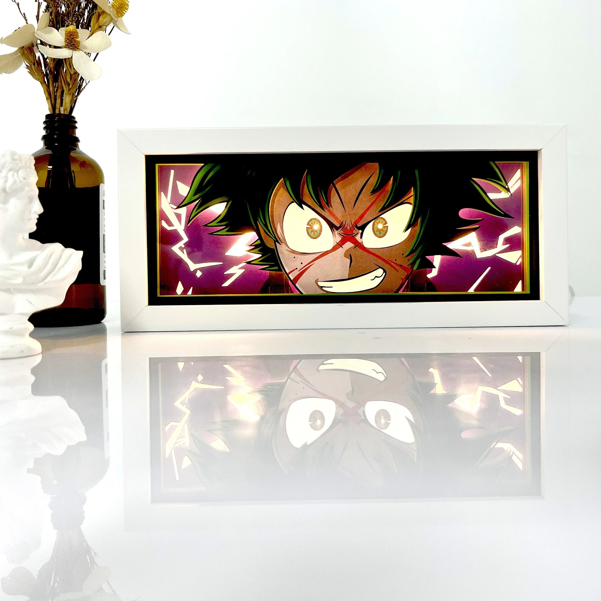 Gon Freecss Hunter x Hunter Anime 3D Shadow Box Lamp Anime store showcasing anime merch and collectibles.