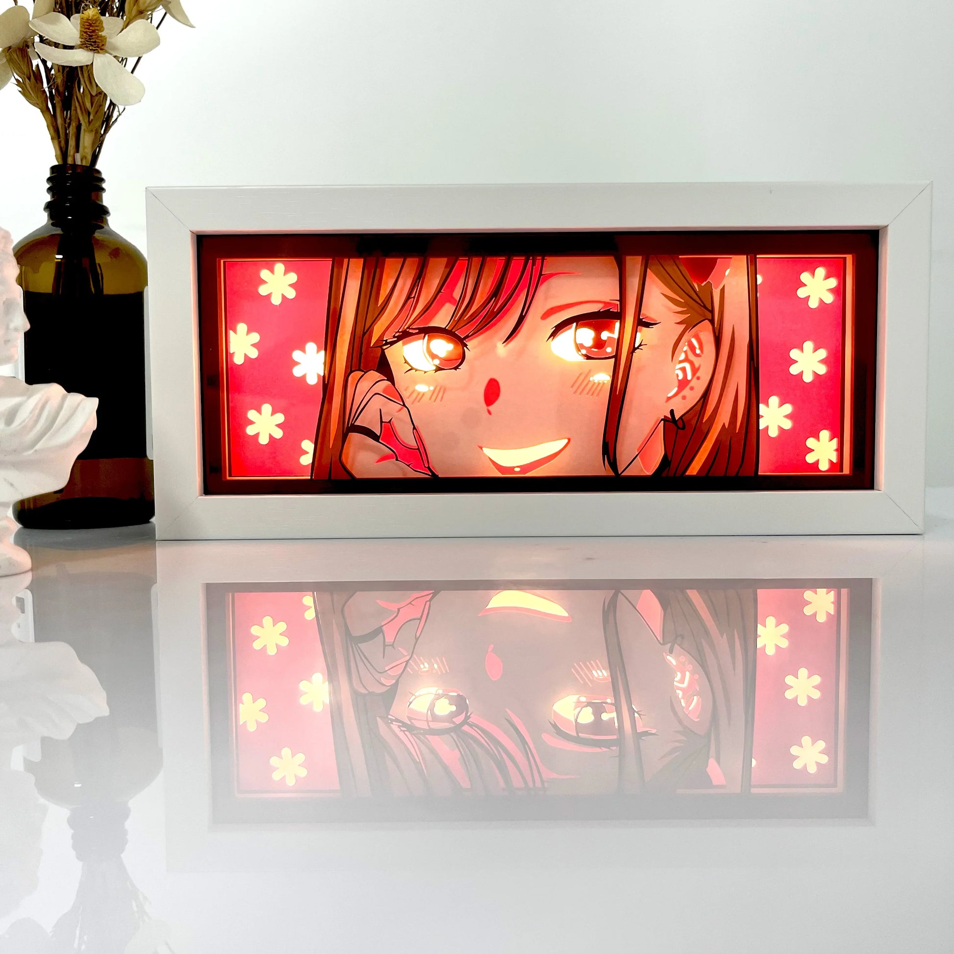 Nobara Kugisaki Jujutsu Kaisen Anime 3D Shadow Box Lamp Anime store showcasing anime merch and collectibles.